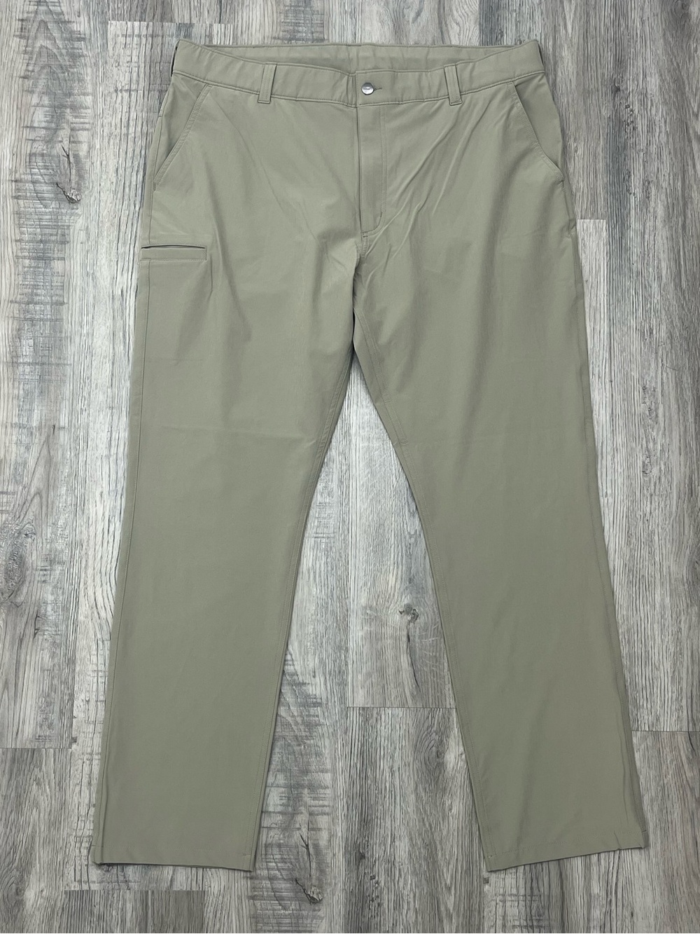 Carhartt Mens Tall Relaxed Fit Khaki Tone Outdoor Stretch Utility Work Pants XL